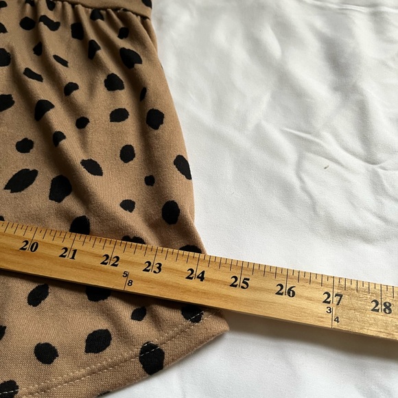 Perfect Peach Babydoll cheetah print top size small - Picture 5 of 6